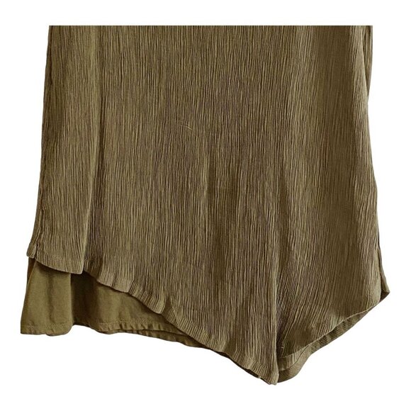 Pure Jill Textured mixed media dress, brown Size XS - Picture 9 of 12